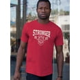 thumbnail image 2 of Stronger Retro College T-Shirt Men -Image by Shutterstock, Male Small, 2 of 4