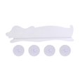thumbnail image 1 of DOLITY Sink Baffle Plate Portable Cartoon Dog Shape Water Screen Silicone for Dish Washing Kitchen white, 1 of 9