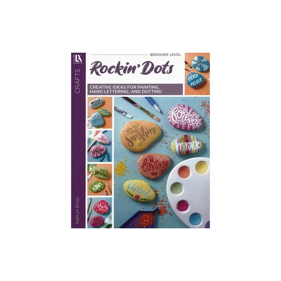 Leisure Arts Rockin' Dots Painting and Dotting Crafting Book