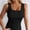Black, variant on Women's Lace Trim Camisole Built In Bra Sleeveless Tank Top for Everyday Wear—U Neck Layering Piece Suitable for Spring and Fall