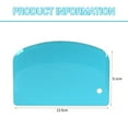 thumbnail image 4 of Dough Scraper Bowl Scraper, Pastry Scraper Plastic Table Top Cutter for Baking Dough Bread Scraper, Cake Scraper - style:style4;, 4 of 6