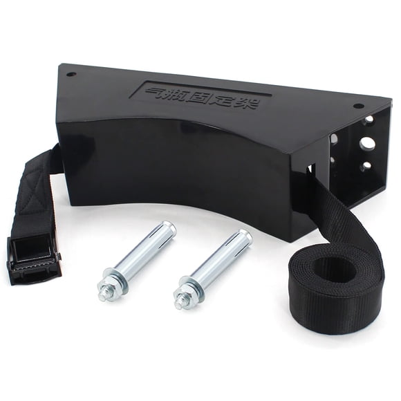 Soporte para tanque de propano TECWAP para cilindro de gas, montaje en pared, ABS