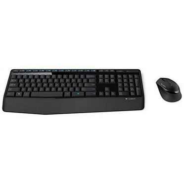 Logitech Wireless Combo MK345 with Full-Size Keyboard and Right-Handed Mouse (920-006481)
