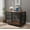38-Inch Furniture Rustic Brown, variant on 43 inch Heavy Duty Dog Crate for Large Dogs, Stackable Dog Kennels and Metal Wire Cages with Feeding Bowls, Leak-Proof Pans, Removable Wire Trays and Divider, Extra Large XL XXL