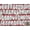 Red Grey, variant on FAUX FUR LONG PILE BRICKS FUR PINK GREY FABRIC