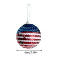 thumbnail image 2 of 4th of July Patriotic Decorations, Independence Day Sequin Ball Decorative Ball Pendant Foam Ball Pendant, 2 of 6