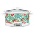 thumbnail image 1 of Mijoteuse 6,6 litres à motif floral vintage, 1 of 4