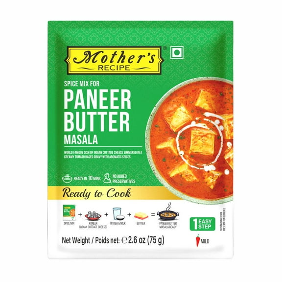 Mother's Recipe RTC Paneer Butter Masala Spice Mix, 75g