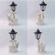 thumbnail image 5 of Solar Garden Statue Light Outdoor Resin Solar With Planter Waterproof LED Welcome Decorative Lamp For Patio Yard 2Colors Available, 5 of 7