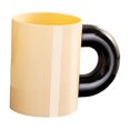 thumbnail image 3 of Vaso para enjuague bucal con asa, vaso para baño, vaso para brochas de maquillaje, soporte para cepillos de dientes Beige, 3 of 9