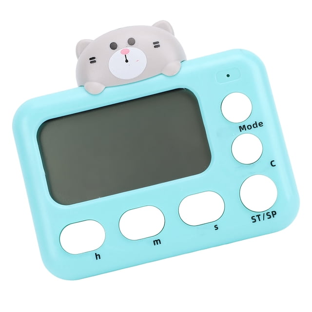 Temporizador De Cocina Digital, Temporizador En Forma De Animal Con Pantalla LCD, Parte Trasera Magnética Y Soporte Para Cocinar, Hornear Y Estudiar.