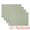 Green, variant on Unique Bargains Farmhouse Placemats 4pcs Cotton Linen Orange 17.7"x13"