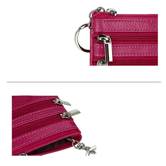 asdoklhq Clearance Bags Under $5.00,Money Bags Small Change Women's Wallets Key Holder Case Mini Zipper Coin Wallet