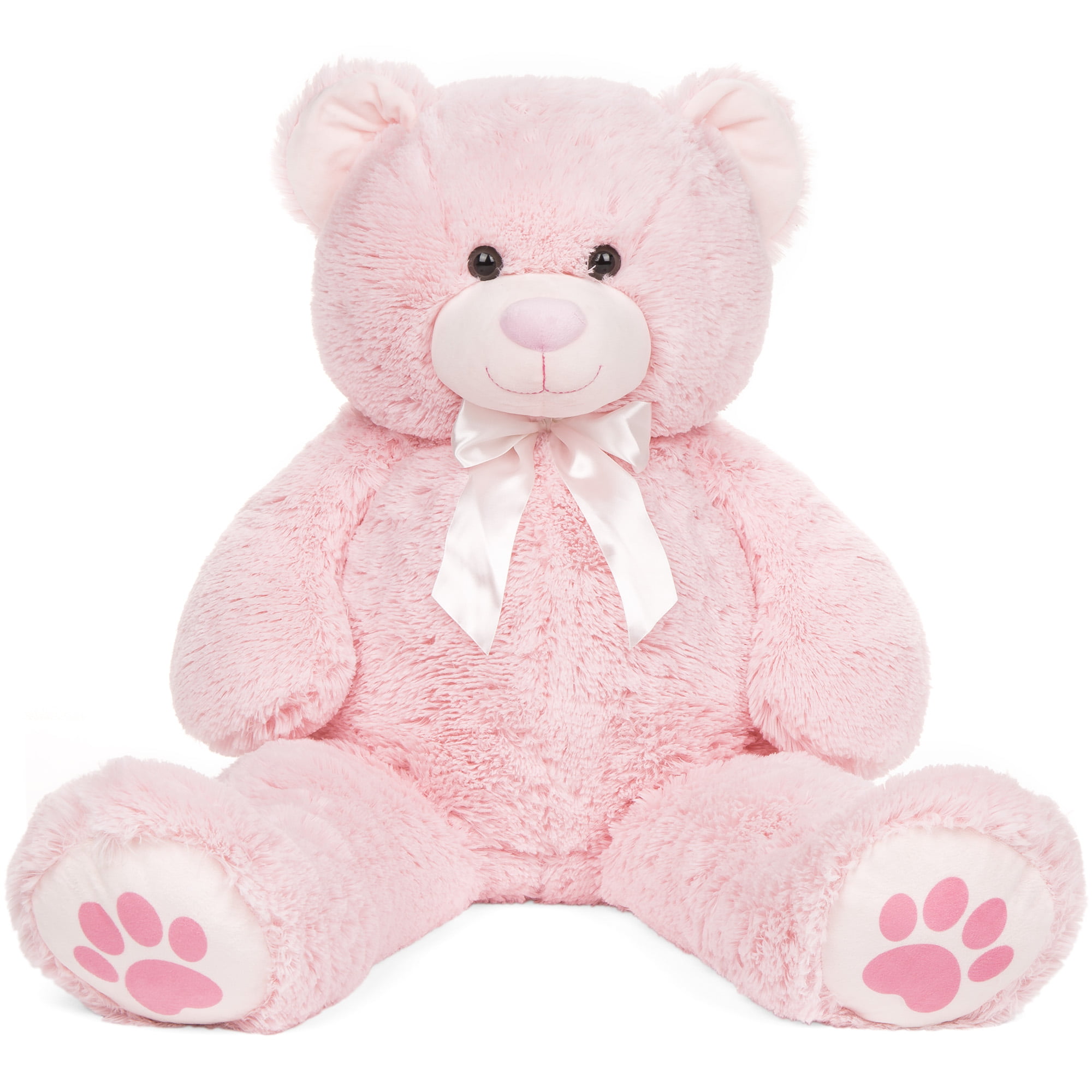 pink fluffy bear