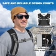 thumbnail image 4 of Seektop 20L Foldable Waterproof Hiking Backpack, Ultralight Small Lightweight Daypack Packable Backpack for Men Woman, 4 of 9