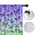thumbnail image 4 of Blackout Kids Curtains,Gradient Color Butterfly Pattern Childrens Insulated Curtains Set Of 2,Bedroom Essentials,Toddler Room Decor 42"x54", 4 of 5