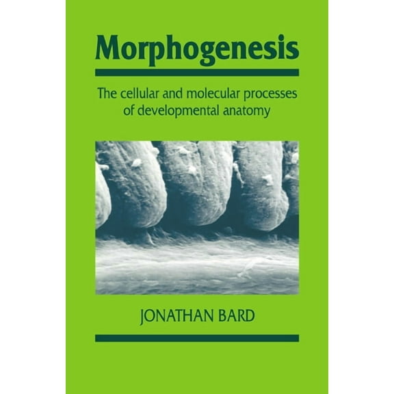 Developmental and Cell Biology Morphogenesis: The Cellular and Molecular Processes of Developmental Anatomy, Book 23, (Paperback)