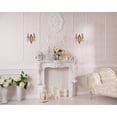 thumbnail image 7 of Rosalia 2 light Dark Bronze Wall Sconce Clear Royal Cut Crystal, 7 of 7