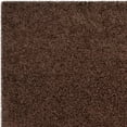 thumbnail image 4 of SAFAVIEH Laguna Neven Plush Solid Shag Area Rug, Brown, 3' x 5', 4 of 5