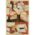thumbnail image 2 of Paul Klee 13x18 Black Ornate Wood Framed Double Matted Museum Art Print Titled - Transparent-Perspective Added (II.) (1921), 2 of 5