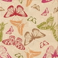 thumbnail image 1 of Ahgly Company Tapis de Zone Carré Lavable en Machine Transitionnel Blond Doré Doré, 7 Pieds Carré, 1 of 7