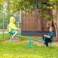 thumbnail image 3 of Teeter Totter for Kids, Sit and Spin Seesaw for Toddlers Age 3+, Heavy Duty 2025 Upgraded Model for Indoor and Outdoor, Outside Toys, Safety Certified Yellow, 3 of 8