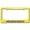 Yellow Color, variant on God's Arms Open 24 7, Religious Christian License Plate Tag Frame, Multiple Colors