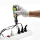 thumbnail image 4 of Comprobador de voltaje digital tipo bolígrafo, comprobador eléctrico multifunción 2 en 1 para bricolaje doméstico, detección de voltaje sin contacto NCV con prueba de continuidad, puntas intercambiab, 4 of 7