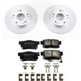 thumbnail image 2 of PowerStop Rear Geomet Coated Brake Rotor and Pad Kit Fits: HONDA Select Models CRK5860, 2 of 5