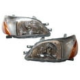 thumbnail image 3 of PAIR FOR TOYOTA ECHO 2000-2002 HEADLIGHTS RIGHT & LEFT SIDE HEADLAMPS 8115052190, 3 of 12
