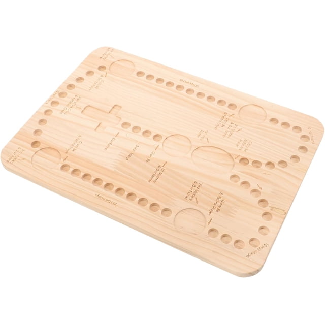 Wooden Bead Board Beading Tools for Jewelry Making Tray Rosary DIY Bracelet Helper Tool Necklace Bracelets Design Ead