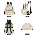 thumbnail image 4 of FORMRS Mini Backpack Purse for Women Quilted Travel Daypack Casual Shoulder Bag, Cute Gummy Bears Pattern, 4 of 7
