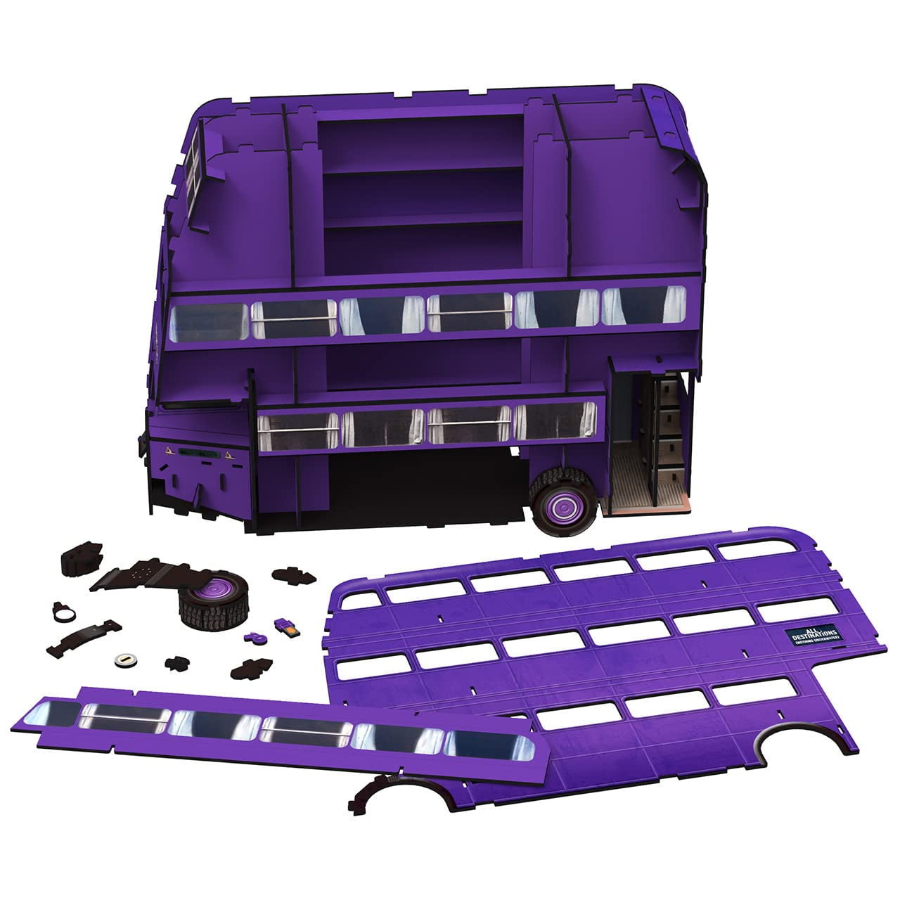 4D Cityscape Harry Potter 3D Paper Puzzles (The Knight Bus