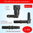 thumbnail image 2 of Sidaley 3 unids/set conector de liberación rápida línea Fue1 manguera de goma línea rápida coche Fue1 mangueras T línea Fue1 Vehículos, repuestos y accesorios Mis, 2 of 6