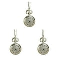 thumbnail image 3 of Maytalsory Rustproof Chain Necklace Watch With Quartz Movement Accurate Timekeeping For Daily Alloy Made as shown 3Set, 3 of 6