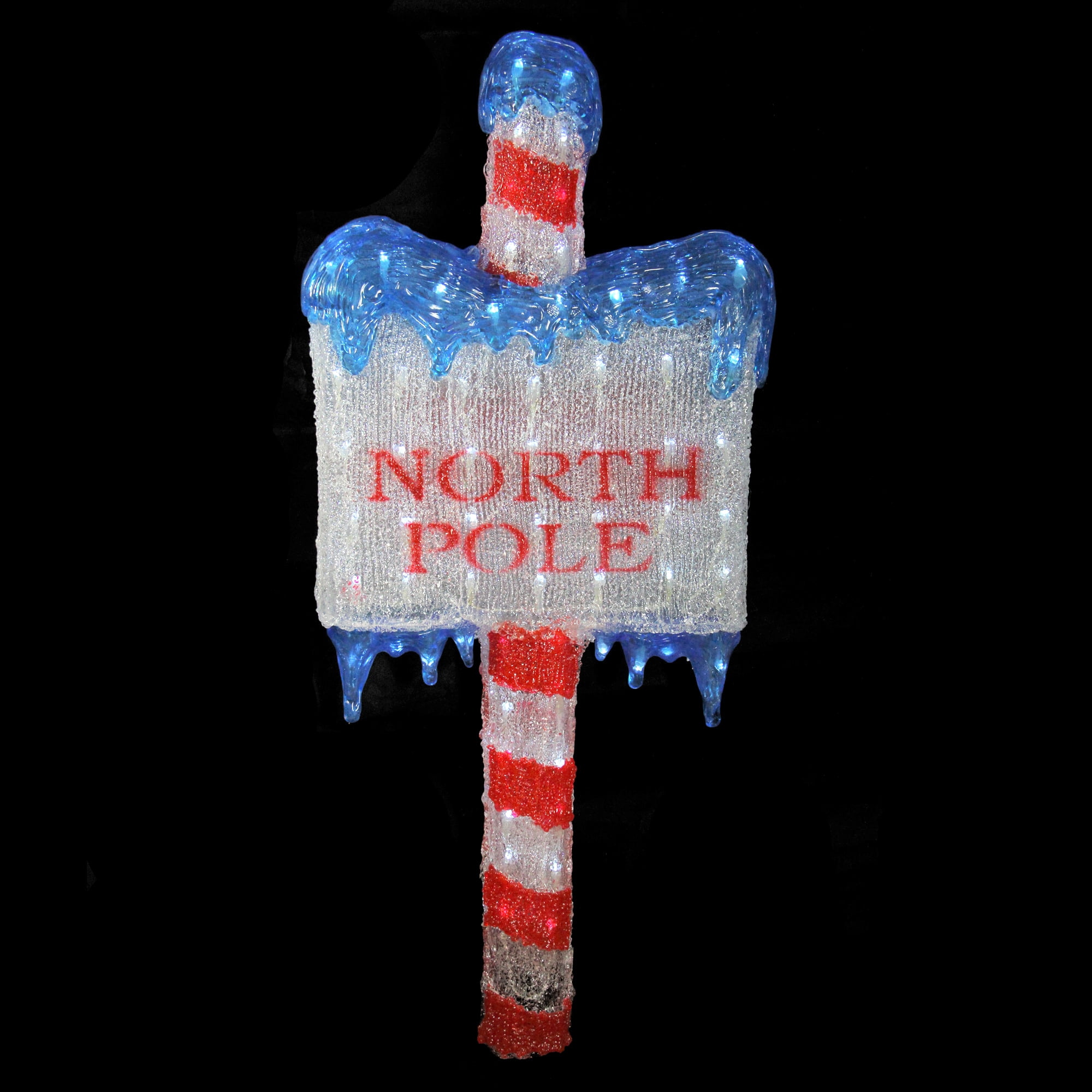 North Pole Light Up Sign
