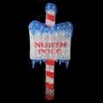 thumbnail image 2 of Northlight 33" LED Lighted Commercial Grade Acrylic "North Pole" Christmas Sign Display Decoration, 2 of 3