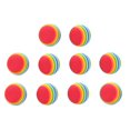 thumbnail image 2 of Dsseng Tennis Ball 10Pcs Pet Kitten Scratch Foam Training Ball Funny Interactive Toy, 2 of 8
