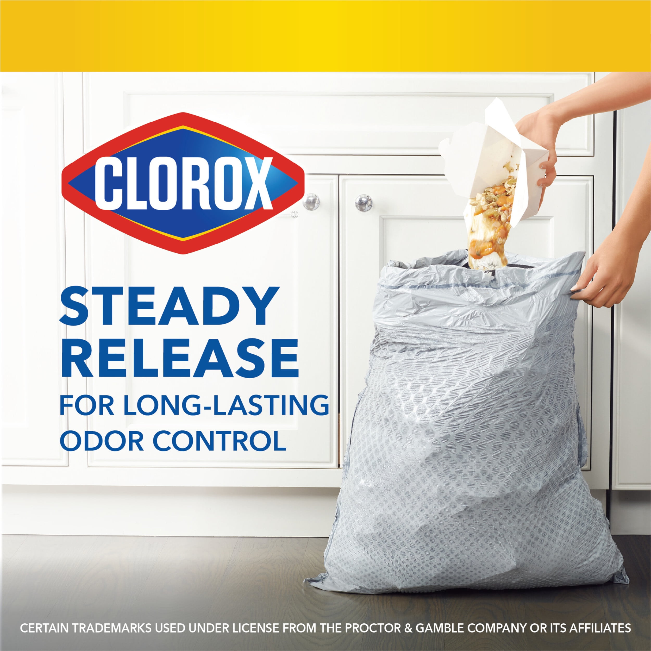 The Clorox 252542 4 gal Odor Shield Gain Scent Kitchen Bag - 26 Count, 1 -  Pay Less Super Markets
