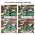 thumbnail image 7 of ODIKA 5'x7' Washable Area Rug Door Hawaiian Pcs Motif Plaid Frame Welcome Border Boho Layering for Small Living Room, Bedroom, Easy Care, Non-Shedding, Pet Friendly, 7 of 7