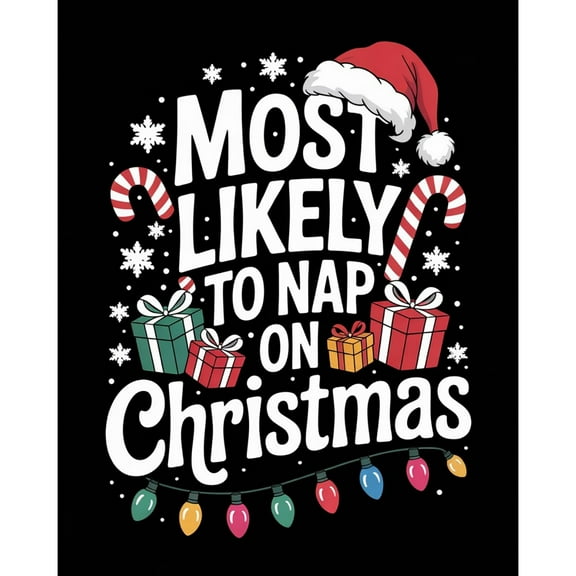 5D Diamond Painting Kits for Adults kids Beginners Paint By Diamond Set Round Full Drill Craft Diamond Art Painting Art Craft Painting Kit-The person most likely to take a nap on Christmas