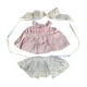 thumbnail image 2 of Vestido de muñeca de peluche Hugo para Muñecas de 20 cm falda de gasa Color rosa, 2 of 7