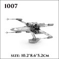 thumbnail image 1 of Casse-Tête 3D Star Wars R2D2 X Wing Fighter Millenium ATAT BB8 Kits de Modèles DIY Découpe Laser Assembler Casse-Tête Cadeau Jouets Adultes Enfants, 1 of 1