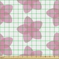thumbnail image 2 of Ambesonne Cherry Blossom Fabric by the Yard Upholstery, Sakura Flowers Art, 3 Yards, Soft Pink White, 2 of 5