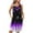 Purple, variant on WJHWSX Womens Nightgown,Nightgowns for Women,Pockets,Breathable,Printed,Red,2XL