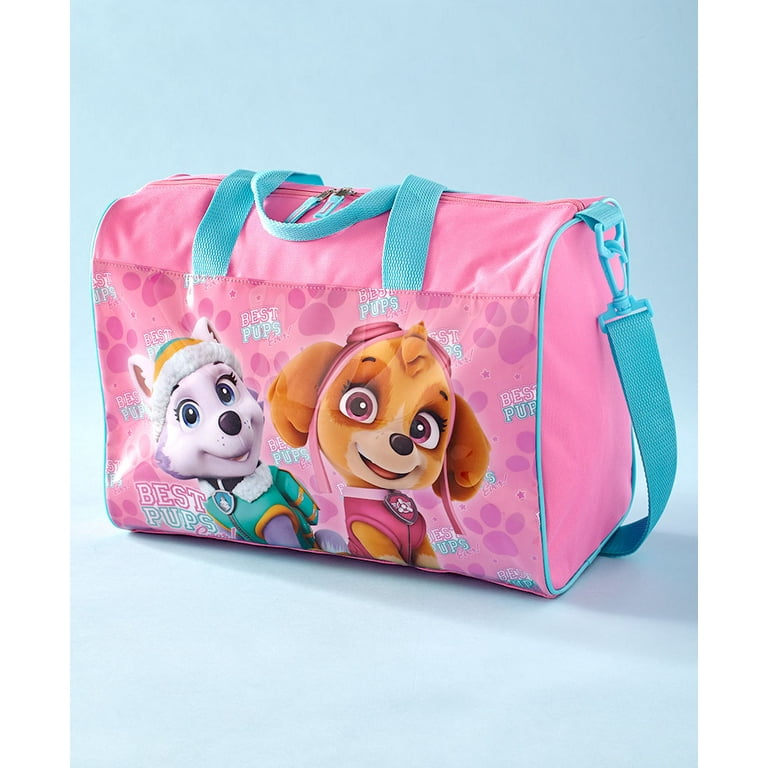 Girls Pink Paw Patrol Girl Overnight Bags Walmart