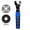 Blue With Plate, variant on Mosiee Adjustable 2 Jaw Angle Grinder Wrench for Multi Function Socket Spanner for Grinding Blue