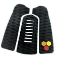 thumbnail image 2 of Moyitang 3Pcs Surfboard Traction Pads Professional Multipurpose EVA Deck Traction Pad Black, 2 of 9