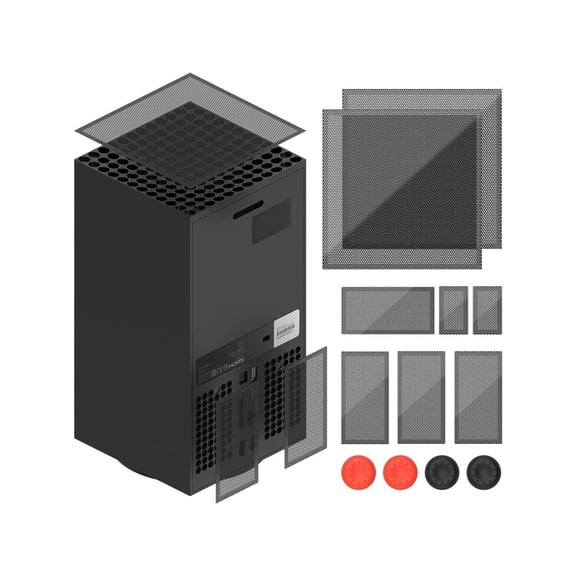 Dust Filter for Xbox Series X, Vent Dust Filter Cover Top Case Dust Proof Filter Cover for Xbox Series X- 2 Pack