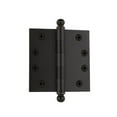 thumbnail image 4 of Grandeur 809022 Solid Brass 4 X 4" Plain Bearing Square Corner Mortise Door Hinge - Brass, 4 of 7